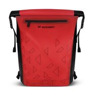 Wozinsky waterproof backpack for bicycle trunk bike bag 2in1 23l red (WBB31RE), Wozinsky
