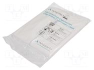 Cleanroom acces: coat; white; L (unisex); cleanroom; ESD; 55g/m2 ANTISTAT