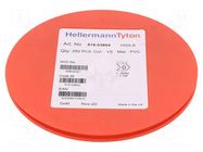 Markers; Marking: 0; 4÷9mm; PVC; yellow; -65÷105°C; leaded; HGDC4-9 HELLERMANNTYTON