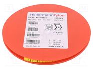 Markers; Marking: 2; 4÷9mm; PVC; yellow; -65÷105°C; leaded; HGDC4-9 HELLERMANNTYTON