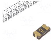 Fuse: PTC polymer; 120mA; 30VDC; 3.2x1.6mm; PCB,SMT; PFNF; 2mm; 1206 SCHURTER