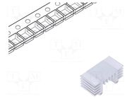 Heatsink: extruded; TO252,TO263; metallic; L: 12.7mm; W: 25.9mm OHMITE