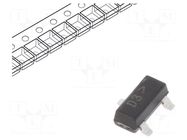 Transistor: NPN; bipolar; 32V; 0.1A; 0.225W; SOT23,TO236AB ONSEMI