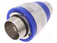 Straight terminal connector; Thread: metric,outside; NMFG; IP68 ANAMET EUROPE