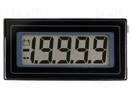 Voltmeter; digital,mounting; 0÷200mV,0÷2V; on panel; LED; 6÷14VDC LASCAR