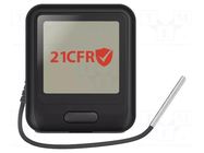 Data logger; temperature; ±0.2°C; Interface: USB; Resol: 0.01°C LASCAR
