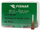 Needle: plastic flexible; 0.5"; Size: 15; straight; 1.37mm FISNAR