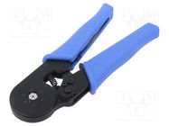 Tool: for crimping; insulated solder sleeves; 1÷5mm2 