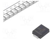 Diode: rectifying; SMD; 1kV; 2A; 75ns; SMB flat; Ufmax: 1.7V DC COMPONENTS