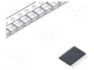 IC: digital; D latch; Ch: 8; CMOS; 2÷3.6VDC; SMD; TSSOP20; LCX; LCX ONSEMI