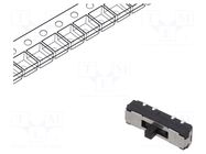 Switch: slide; Pos: 3; DP3T; 0.3A/6VDC; ON-ON-ON; SMT; 13x3.6x3.5mm C&K