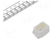 LED; green; SMD; 285÷565mcd; 2.7÷3.7VDC; 2.2x1.4x1.35mm; 130°; 20mA EVERLIGHT