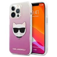 Karl Lagerfeld Choupette Head Case for iPhone 13 Pro Max - Pink, Karl Lagerfeld