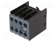 Auxiliary contacts; Series: 3RT20; Size: S0,S00,S2; front SIEMENS