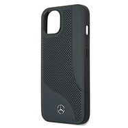 Mercedes MEHCP13SCDONA iPhone 13 mini 5,4" granatowy/navy hardcase Leather Perforated Area, Mercedes