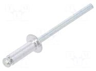 Rivet; aluminium; Rivet diam: 4mm; L.rivet: 10mm; 500pcs. BETA