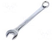 Wrench: combination spanner; 17mm; Chrom-vanadium steel MEGA