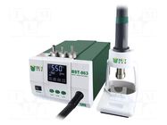 Station: hot air; digital,touchpad; 1200W; 100÷550°C; Display: LCD BEST