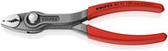 KNIPEX 82 01 150 TwinGrip Front and side gripping plier covered with non-slip plastic grey atramentized 150 mm