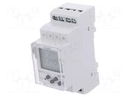 Programmable time switch; Range: 1 year; SPDT; 230VAC; IP10,IP40 ELKO EP