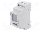 Programmable time switch; Range: 1 year; SPDT; 230VAC; IP10,IP40 ELKO EP