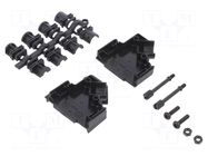 Enclosure for connectors: D-Sub; D-Sub 15pin,D-Sub HD 26pin MH CONNECTORS