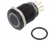Switch: vandal resistant; Pos: 2; SPDT; 3A/220VAC; 5A/24VDC; IP65 ONPOW