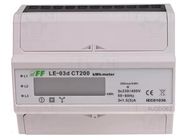 Counter; digital,mounting; for DIN rail mounting; LCD; Inom: 1.5A F&F