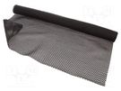 Bench mat; Width: 0.6m; L: 1.2m; foam,PVC; black; antislip; GripSafe COBA EUROPE