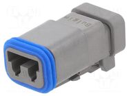 Connector: wire-wire; terminals, size 16; plug; female; PX0; PIN: 2 BULGIN