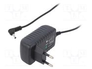 Power supply: switched-mode; mains,plug; 5VDC; 2A; 10W; Plug: EU POS
