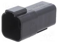 Connector: wire-wire; terminals, size 16; plug; male; PX0; PIN: 6 BULGIN