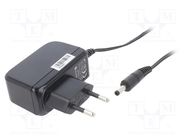 Power supply: switching; mains,plug; 5VDC; 2A; 10W; Plug: EU; 79.11% POS