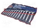 Wrenches set; inch,combination spanner; 16pcs. KING TONY