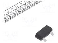 Transistor: PNP; bipolar; BRT; 50V; 0.5A; SOT23,TO236AB; R1: 4.7kΩ NEXPERIA