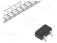 Transistor: PNP; bipolar; 30V; 100mA; 200mW; SOT323 DIODES INCORPORATED