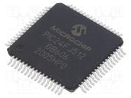 IC: PIC microcontroller; 512kB; 3÷3.6VDC; SMD; TQFP64; PIC24 MICROCHIP TECHNOLOGY