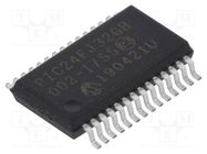 IC: PIC microcontroller; 32kB; 32MHz; SMD; SSOP28; PIC24; 8kBSRAM MICROCHIP TECHNOLOGY