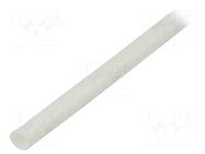 Insulating tube; fiberglass; natural; max.180°C; Øint: 4.5mm SYNFLEX