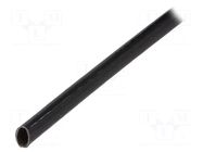 Insulating tube; fiberglass; black; -20÷155°C; Øint: 5mm SYNFLEX