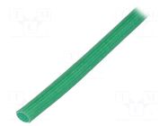 Insulating tube; fiberglass; green; -20÷155°C; Øint: 4mm SYNFLEX