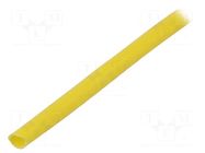 Insulating tube; fiberglass; yellow; -20÷155°C; Øint: 3.5mm SYNFLEX