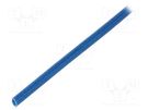 Insulating tube; fiberglass; blue; -20÷155°C; Øint: 2mm SYNFLEX