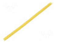 Insulating tube; fiberglass; yellow; -20÷155°C; Øint: 1.5mm SYNFLEX