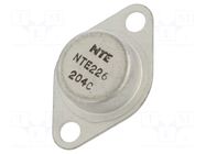 Transistor: PNP; bipolar; germanium; 35V; 2A; 12W; TO66 NTE Electronics
