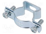 T-bolt clamp; 20÷25mm; steel; Plating: zinc; 733 G; industrial OBO BETTERMANN