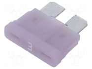 Fuse: fuse; 3A; 58VDC; automotive; 19.3mm; tin alloy ESKA