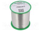 Soldering wire; Sn99,3Cu0,7; 0.7mm; 500g; lead free; reel; 227°C CYNEL