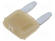 Fuse: fuse; 7.5A; 32VDC; automotive; 10.9mm; tin alloy ESKA
