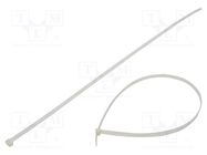 Cable tie; L: 900mm; W: 12.5mm; polyamide; 1112N; natural FIX&FASTEN